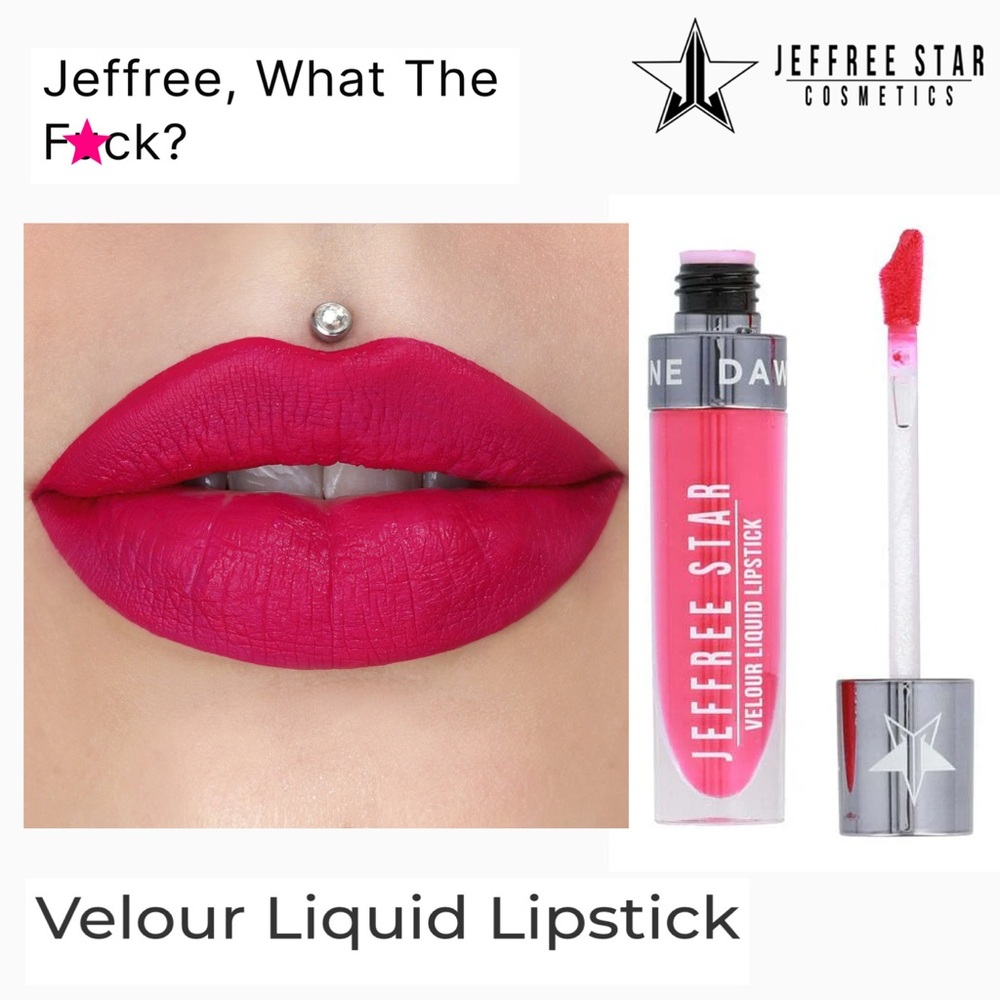 Jeffree What The F • Jeffree Star Cosmetics✨Velour Liquid Lipstick • New in Box